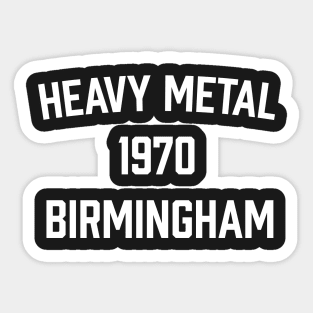 Heavy Sticker